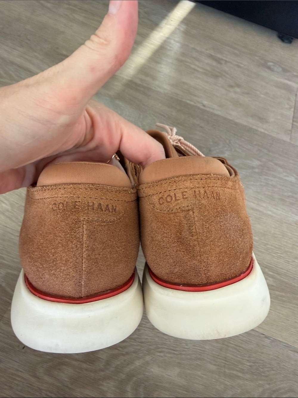 Cole Haan Ground zero Brown Suede Shoes size 10.5 - Picture 3 of 7